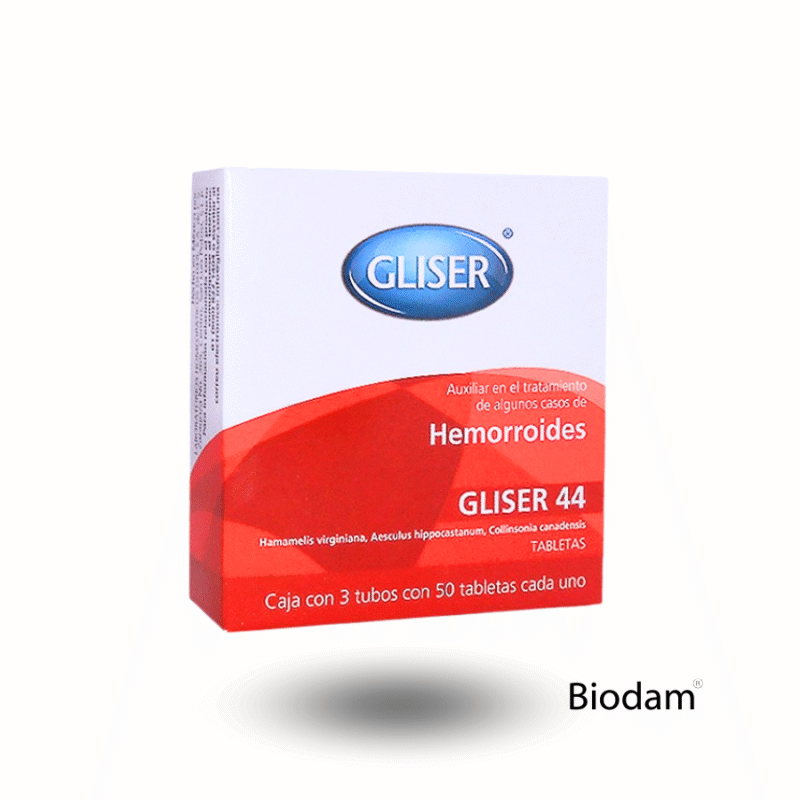 GLISER 44 HEMORROIDES 150 tabs