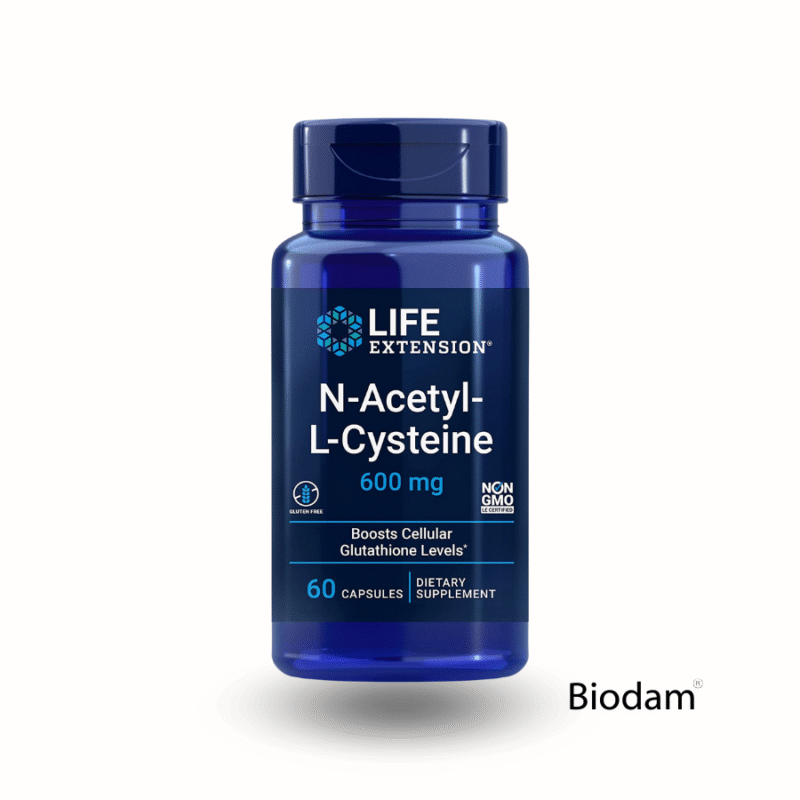 NAC 600 mg 60 caps LIFE EXTENSION