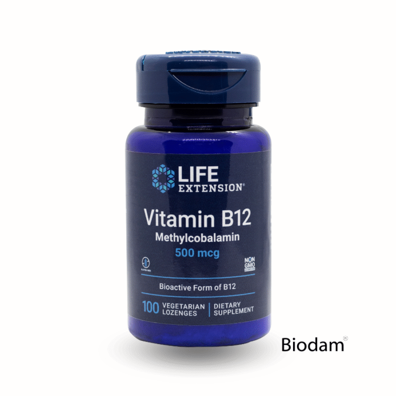 VIT B-12 500 mcg 100 caps LIFE EXTENSION