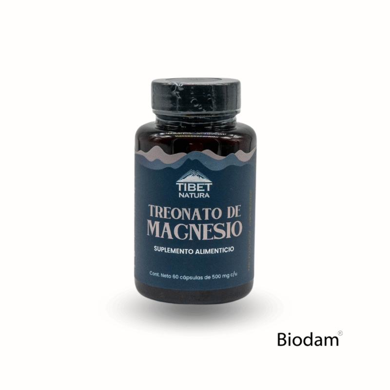 TREONATO DE MAGNESIO 500 mg 60 caps TIBET