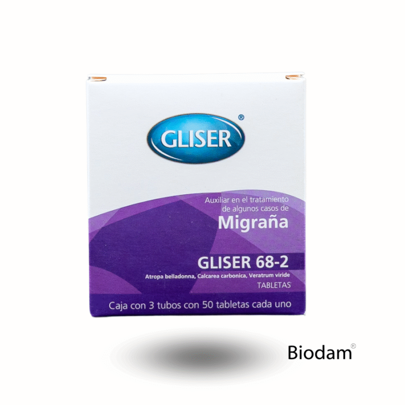 GLISER 68-2 MIGRAÑA 150 tabs